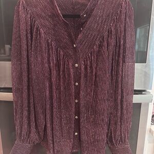 Chic Women's Purple Blouse